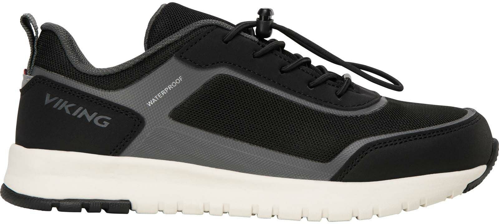 Viking Aerial Low WP SL Kinder Sneaker, Black/Charcoal, Größe 30, Kinderschuhe Viking Aerial Low WP SL Kinder Sneaker, Black/Charcoal, Größe 30, Kinderschuhe von Viking