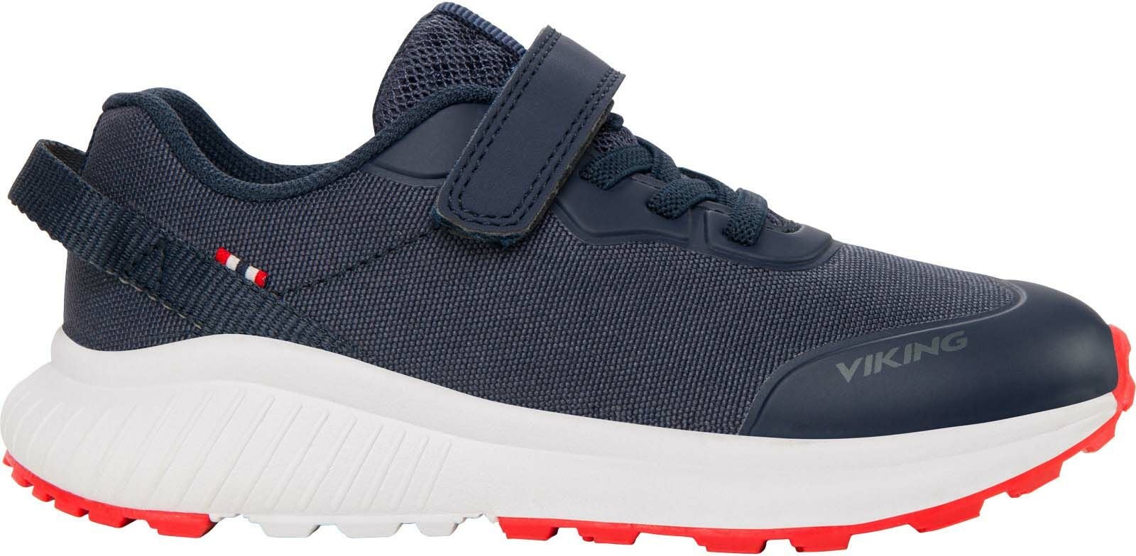 Viking Aery Dal Kinder Sneaker, Marineblau/Rot, 22, Kinderschuhe Viking Aery Dal Kinder Sneaker, Marineblau/Rot, 22, Kinderschuhe von Viking