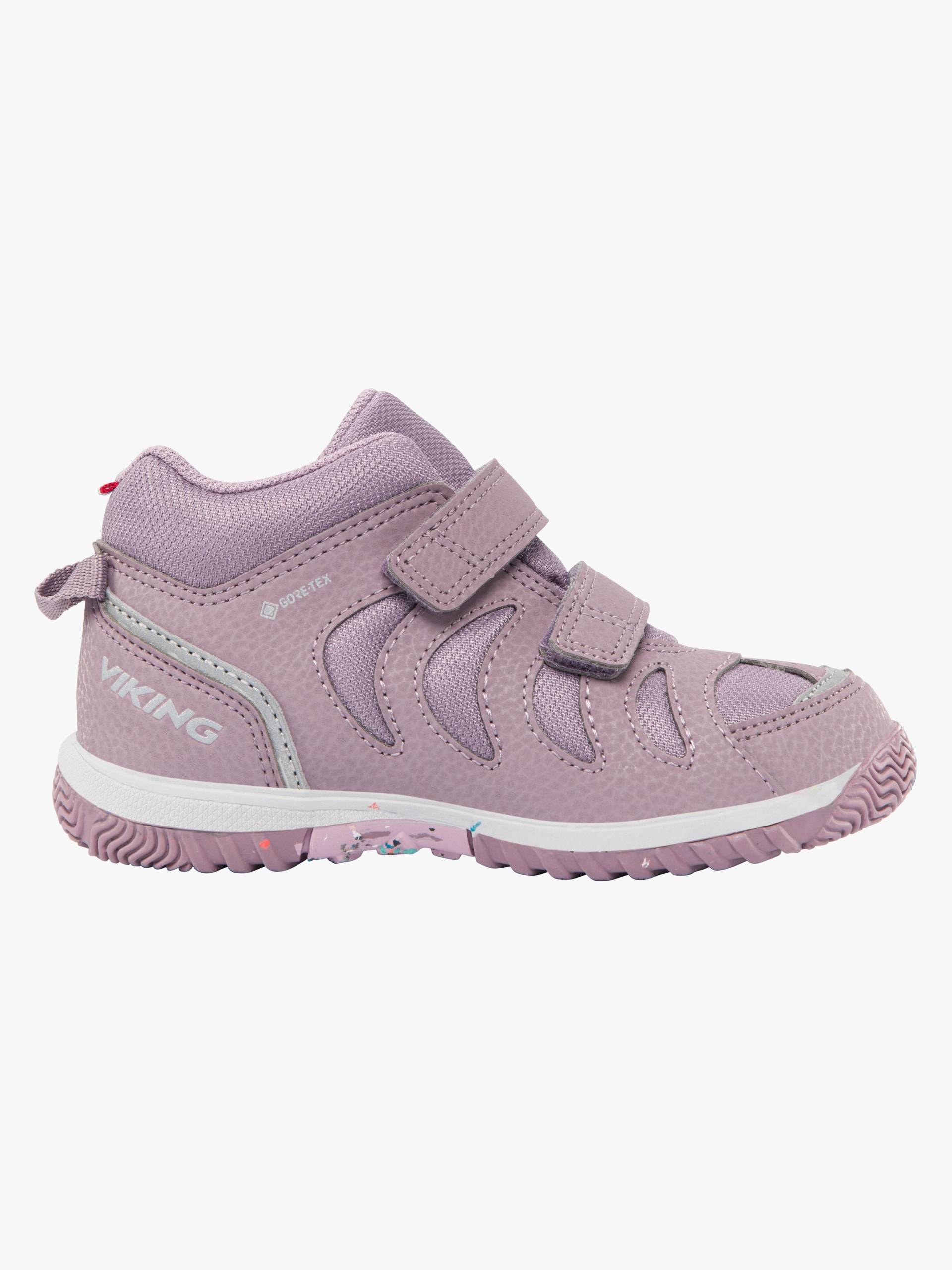 Viking Cascade 2V Mid GTX Kinder Sneaker, Dusty Pink, 24, Kinderschuhe von Viking
