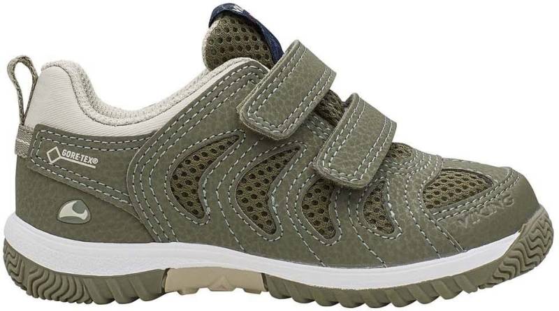 Viking Cascade III GTX Kinder Sneakers, Olive, 20, Kinderschuhe von Viking