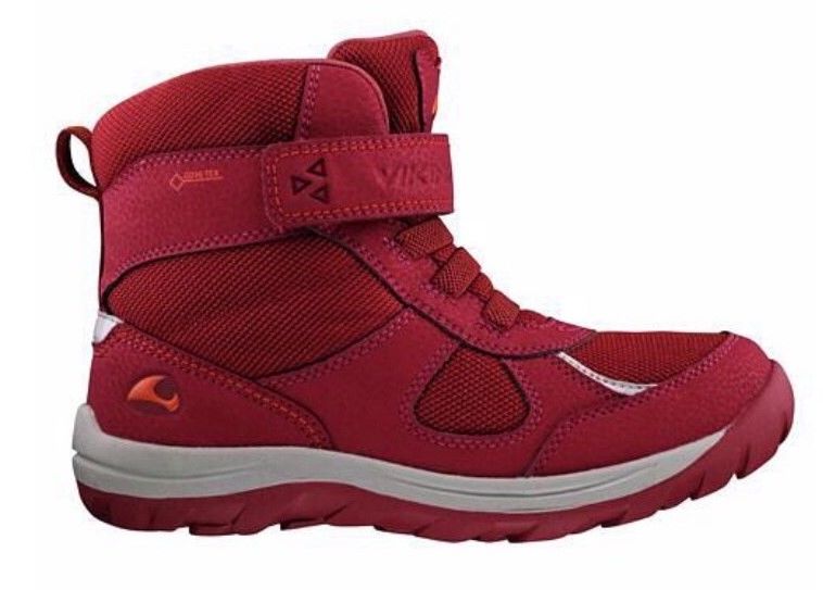 Viking Hernes GTX Winterstiefel, Dark Red/Red, 26 von Viking