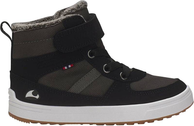 Viking Lucas Mid WP Warm Winterstiefel, Black/Charcoal, Größe 24 von Viking