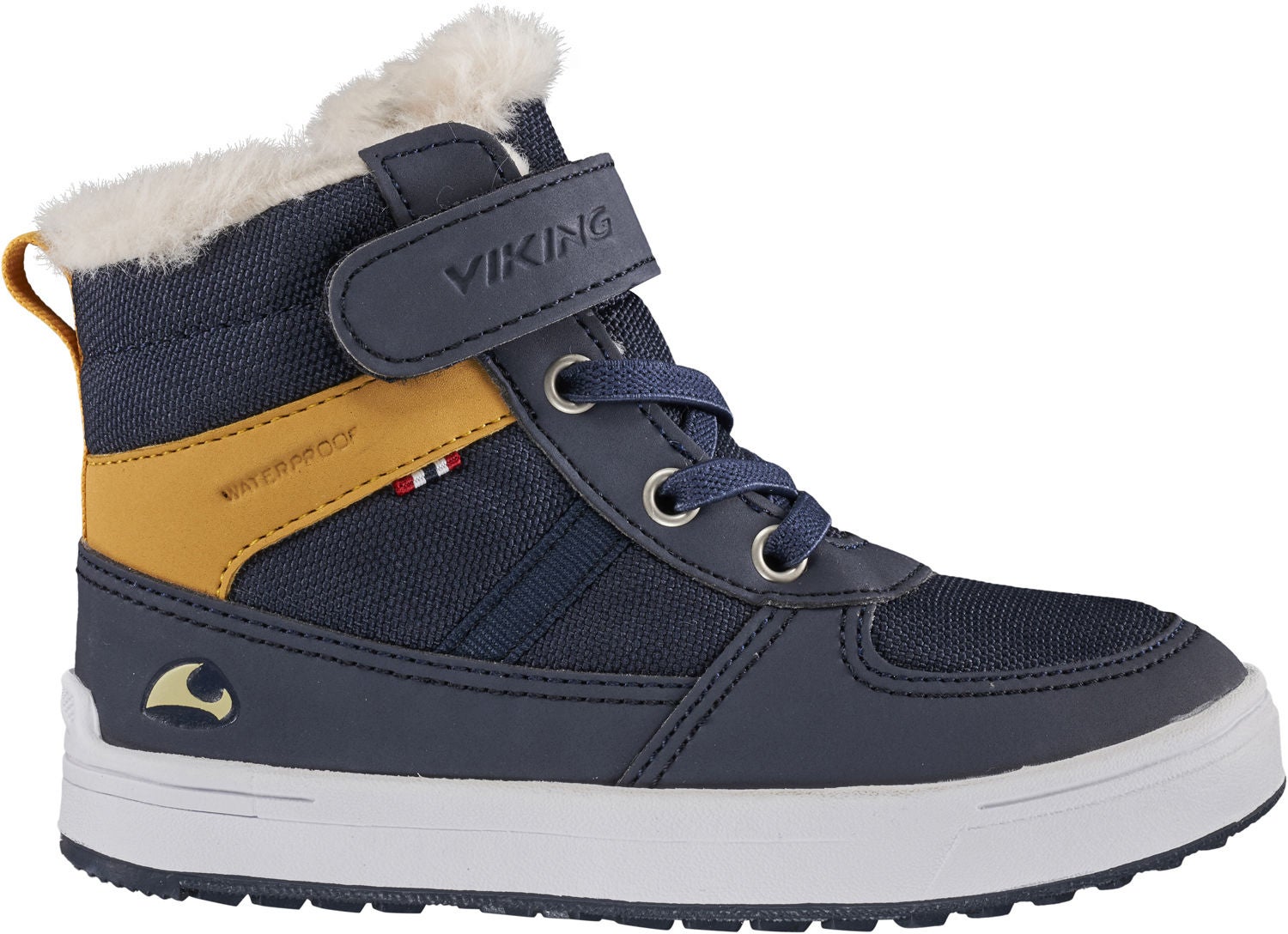 Viking Lucas Mid WP Warm Winterstiefel, Navy/Honey, 20 Viking Lucas Mid WP Warm Winterstiefel, Navy/Honey, 20 von Viking