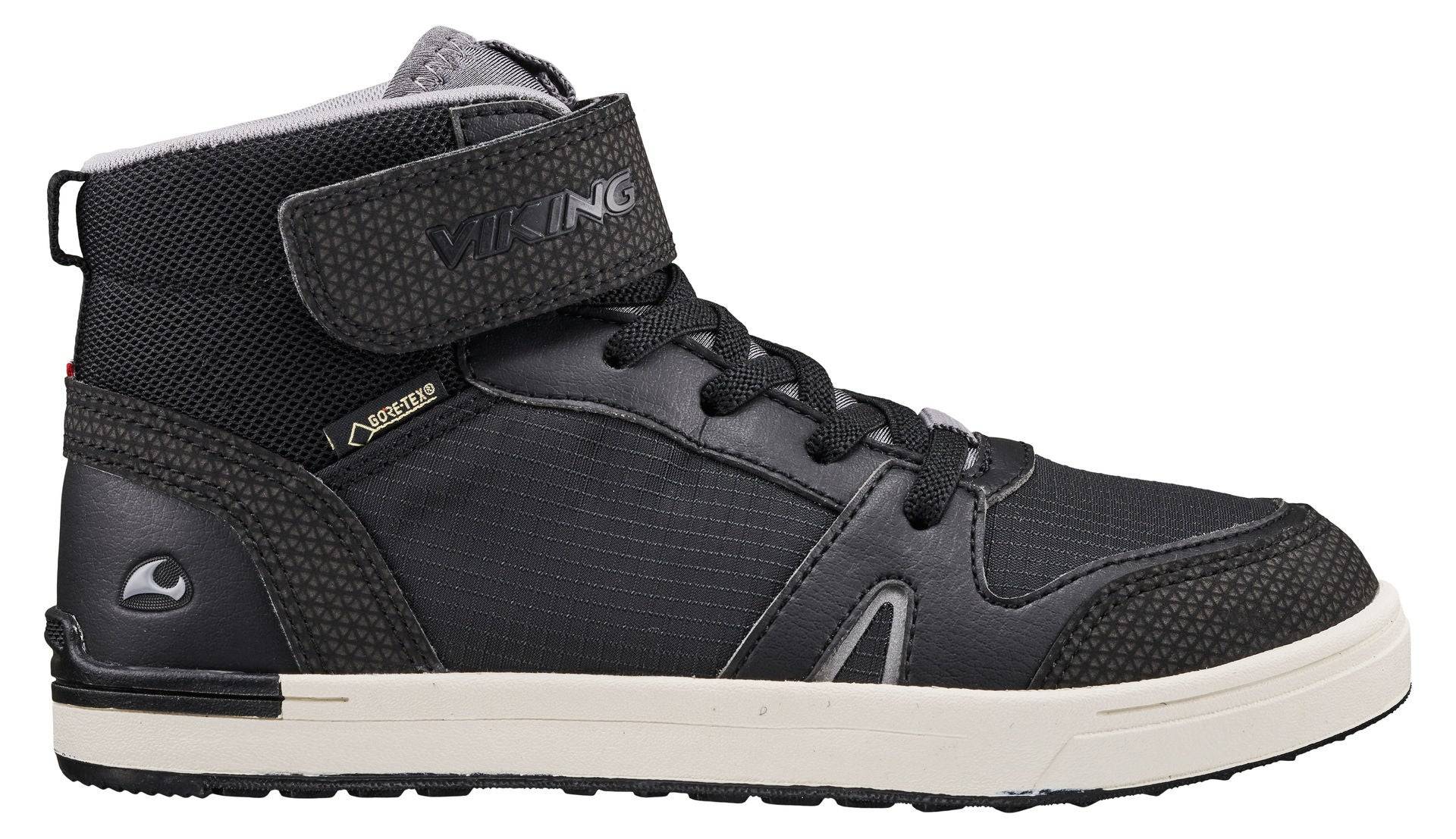 Viking Markus Mid GTX Kinder Sneaker, Black/Granite, 29, Kinderschuhe Viking Markus Mid GTX Kinder Sneaker, Black/Granite, 29, Kinderschuhe von Viking