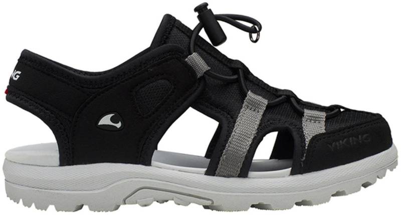 Viking Sandvika Kinder Sandalen, Black, 22 von Viking