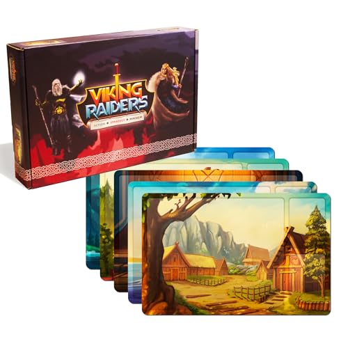 Viking Raiders Set mit 5 Spielermatten, offizielles Zubehör Viking Raiders Set mit 5 Spielermatten, offizielles Zubehör von Viking Raiders