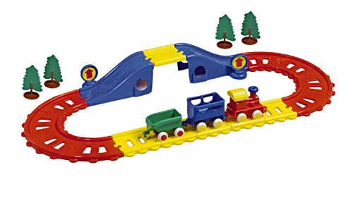 Viking Toys 45573 - Eisenbahnset mit Brücke von VIKING