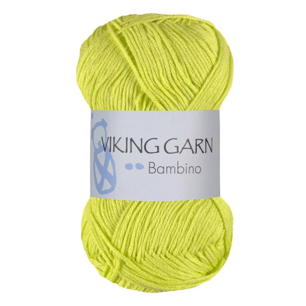 Viking Garn Bambino 437 - Gelbgrün von Viking of Norway