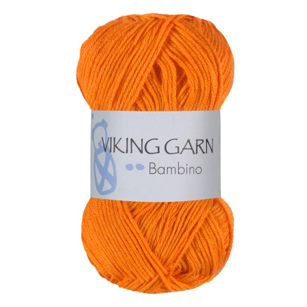 Viking Garn Bambino 454 - Starkes Orange von Viking of Norway