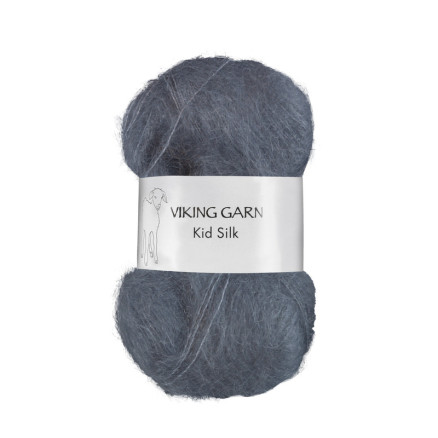 Viking Garn Kid-Silk 323 Dunkelgrau-Blau Viking Garn Kid-Silk 323 Dunkelgrau-Blau von Viking of Norway