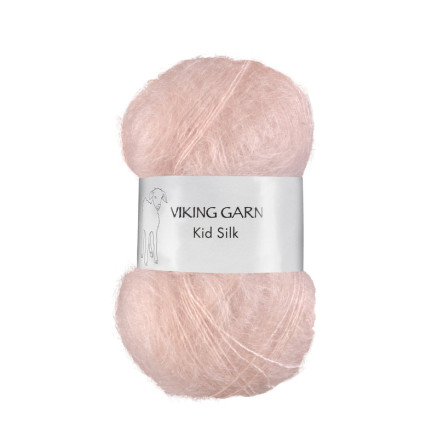 Viking Garn Kid-Silk 361 Puderrosa von Viking of Norway