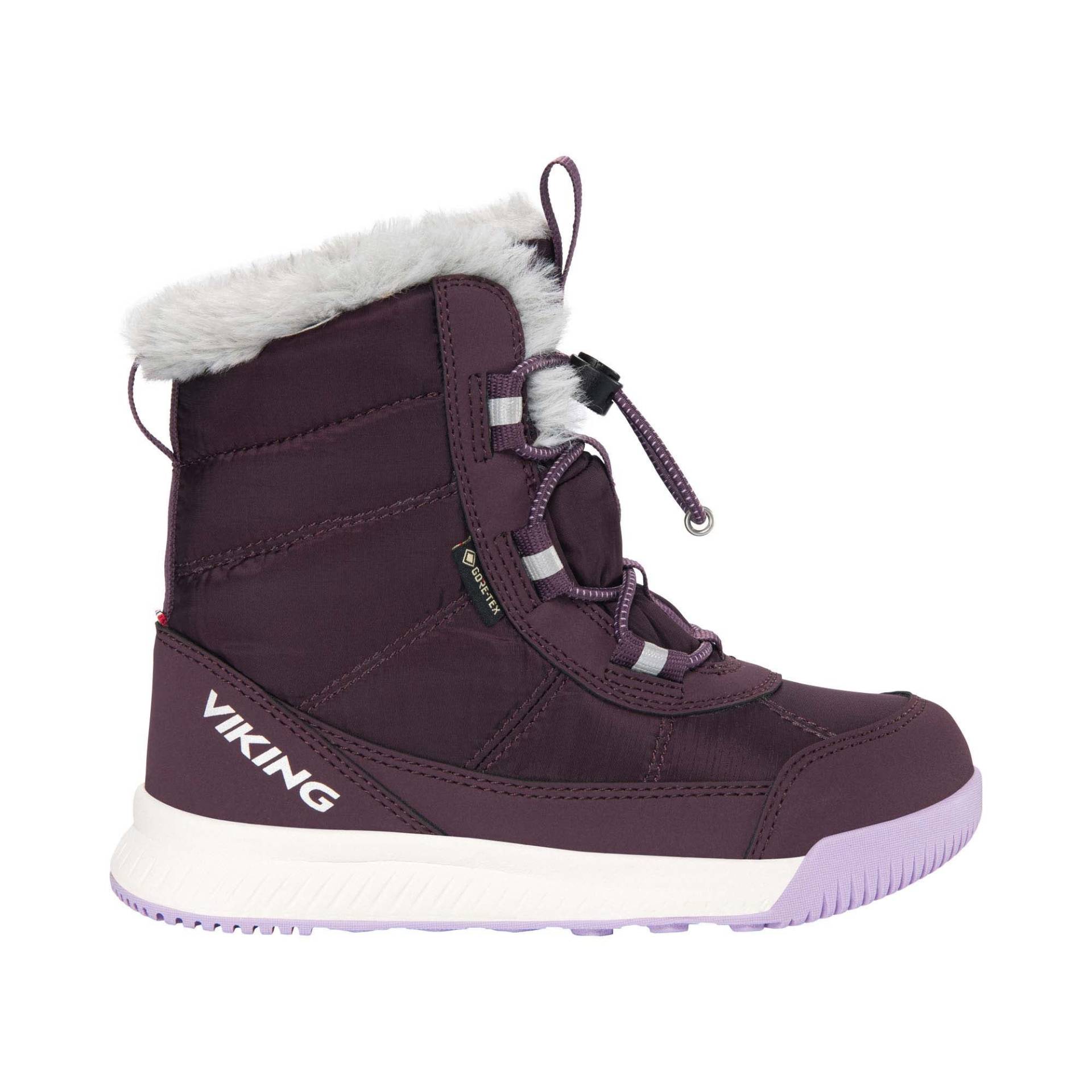 Viking Aery SL GTX Winterstiefel, Grape/Lilac, 22 Viking Aery SL GTX Winterstiefel, Grape/Lilac, 22 von Viking