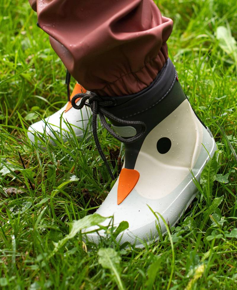 Viking Alv Indie Print Gummistiefel, Light Grey, 20, Kindergummistiefel, Kinderstiefel, Gummistiefel kinder, Kids von Viking