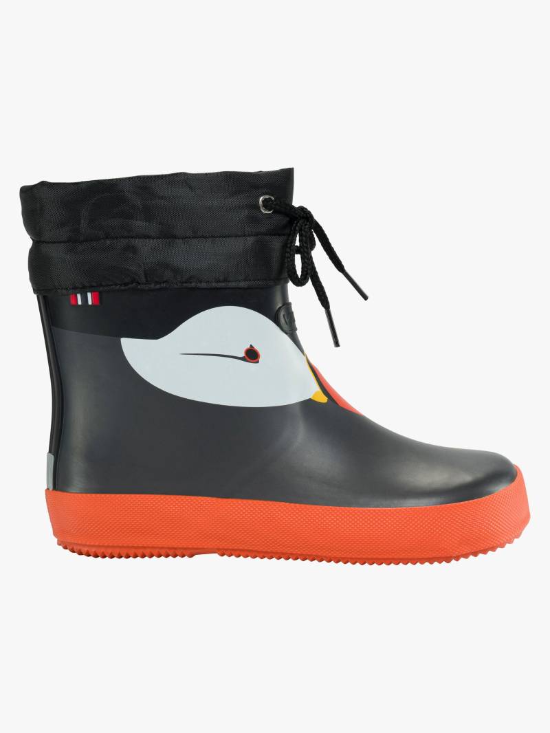 Viking Alv Paw Print Barefoot Gummistiefel, Black, 25, Kindergummistiefel, Kinderstiefel, Gummistiefel kinder, Kids von Viking