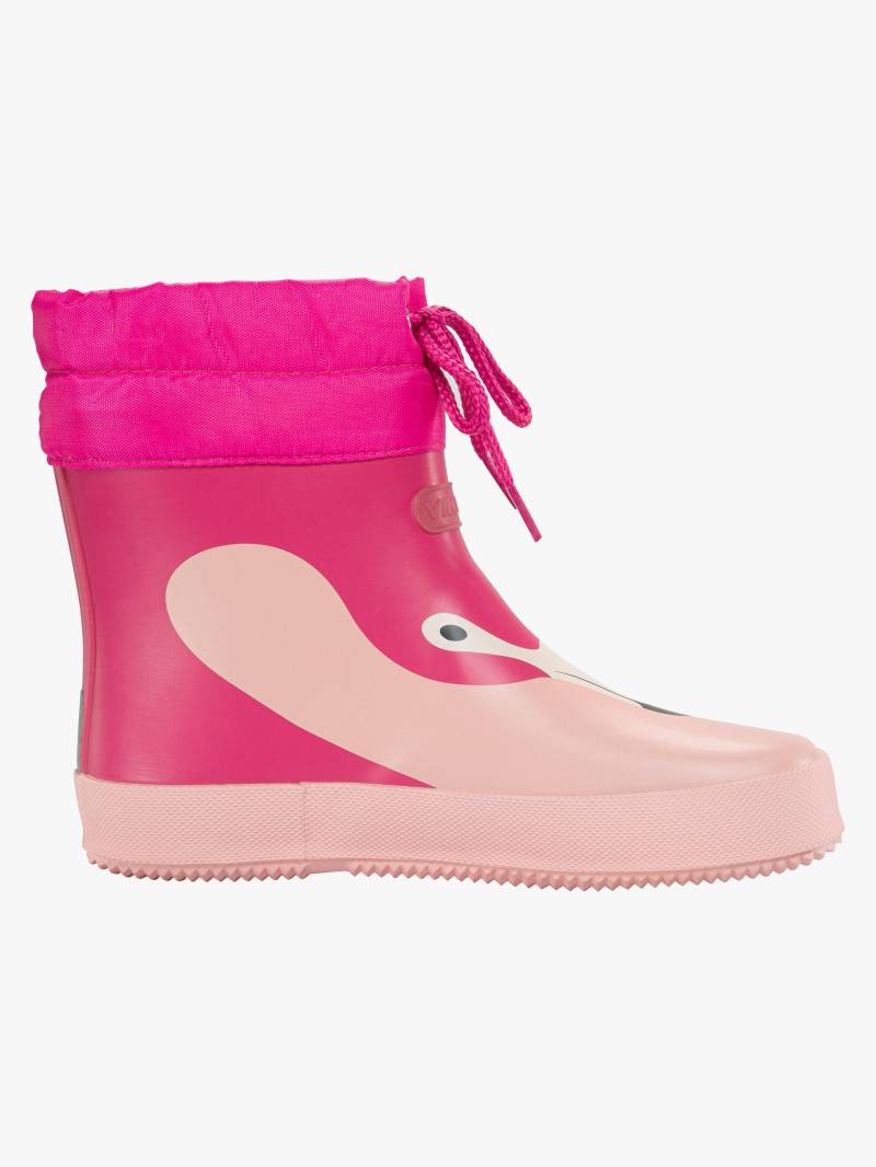 Viking Alv Paw Print Barefoot Gummistiefel, Light Pink/Magenta, 20, Kindergummistiefel, Kinderstiefel, Gummistiefel kinder, Kids von Viking