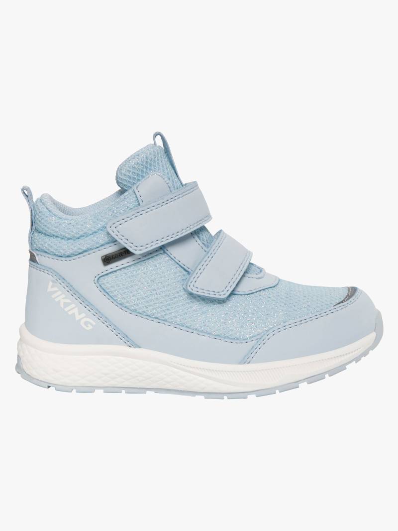 Viking Bouncy Glitzer Mid 2V GTX Kinder Sneaker, Light Blue, 28, Kinderschuhe Viking Bouncy Glitzer Mid 2V GTX Kinder Sneaker, Light Blue, 28, Kinderschuhe von Viking