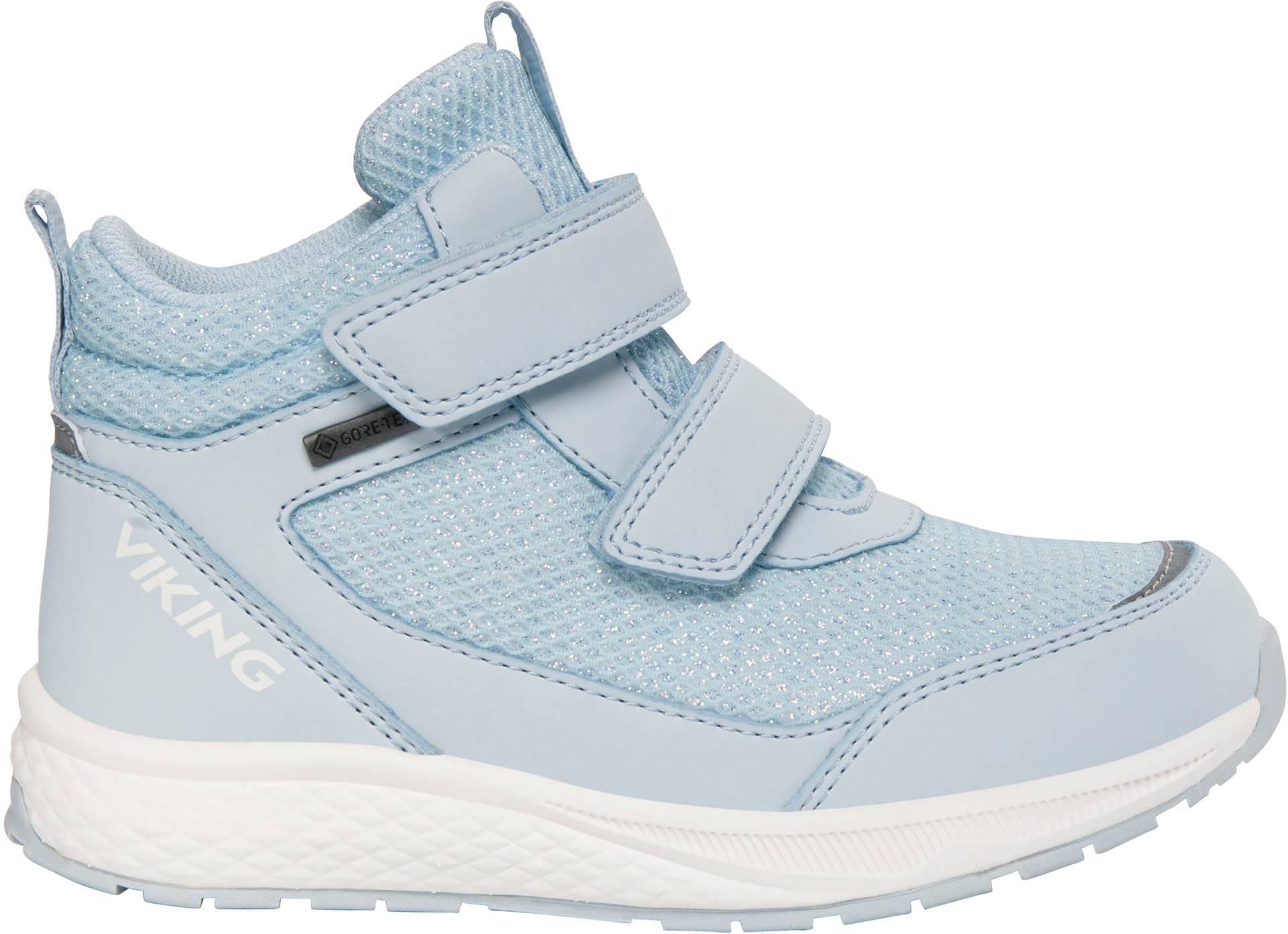 Viking Bouncy Glitzer Mid 2V GTX Kinder Sneaker, Light Blue, 34, Kinderschuhe Viking Bouncy Glitzer Mid 2V GTX Kinder Sneaker, Light Blue, 34, Kinderschuhe von Viking