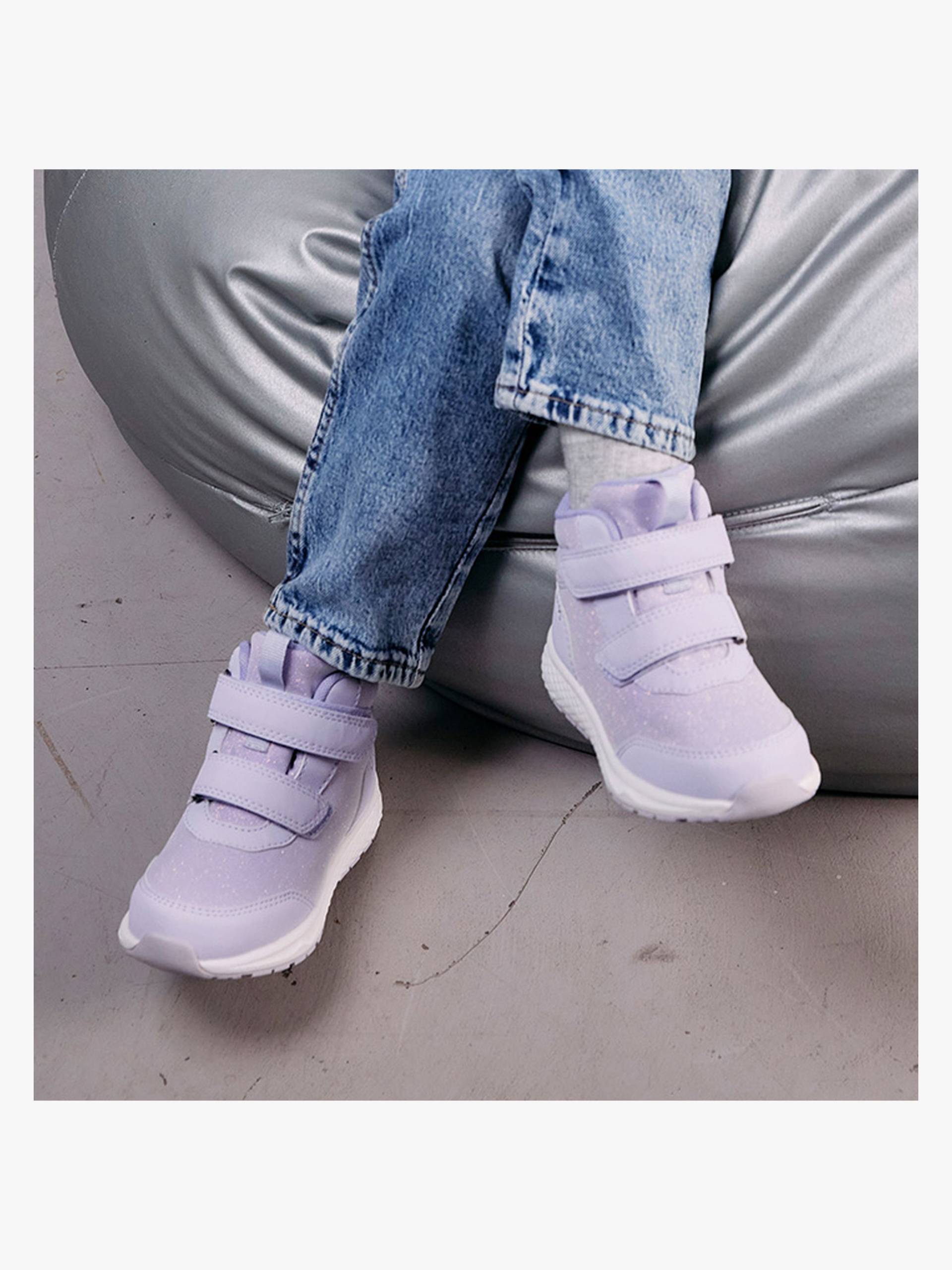 Viking Bouncy Glitzer Mid 2V WP Kinder Sneaker, Lilac, 28, Kinderschuhe Viking Bouncy Glitzer Mid 2V WP Kinder Sneaker, Lilac, 28, Kinderschuhe von Viking