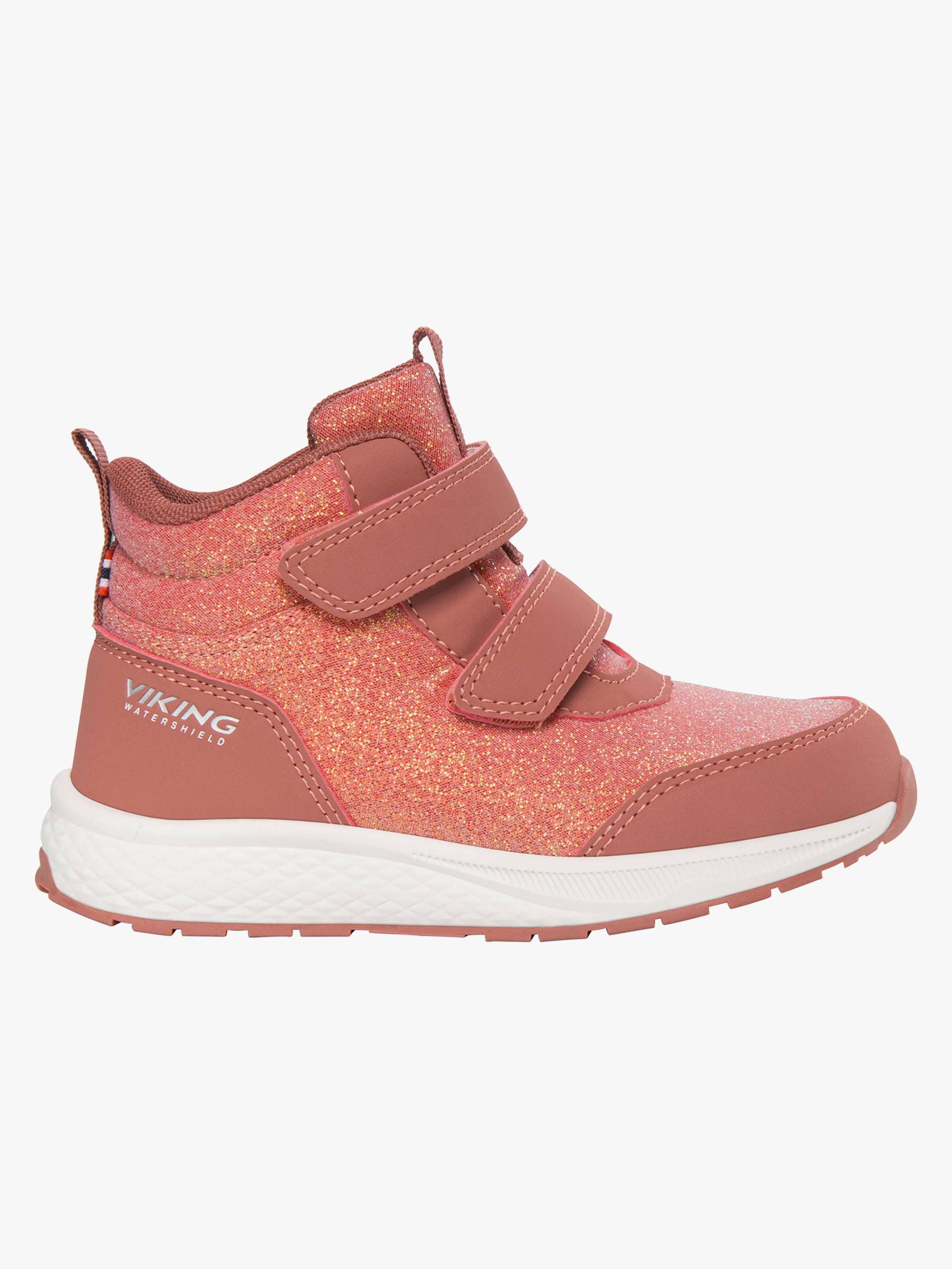 Viking Bouncy Glitzer Mid 2V WP Kinder Sneaker, Pink, 24, Kinderschuhe Viking Bouncy Glitzer Mid 2V WP Kinder Sneaker, Pink, 24, Kinderschuhe von Viking