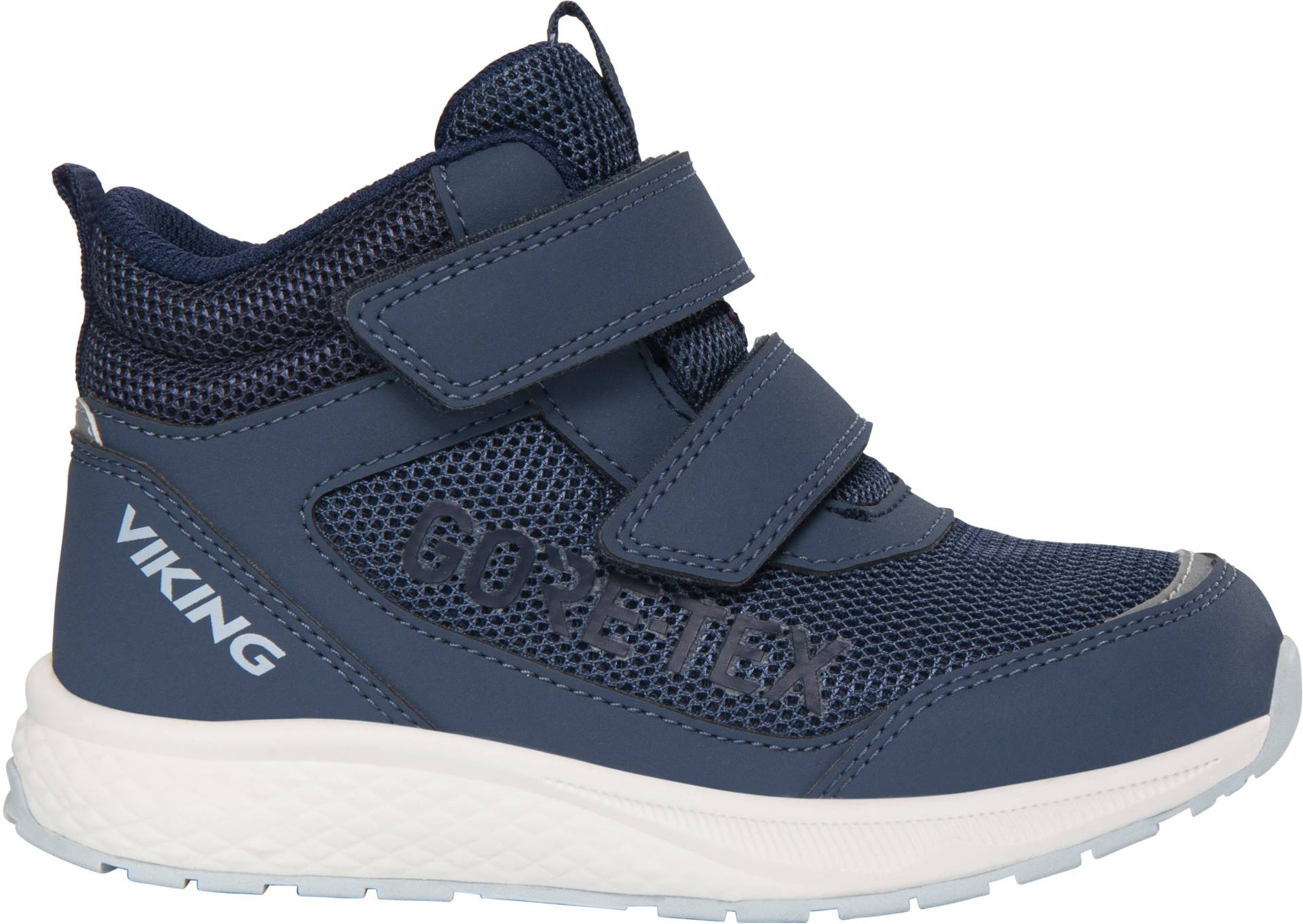 Viking Bouncy Mid 2V GTX Kinder Sneaker, Dark Blue, 33, Kinderschuhe Viking Bouncy Mid 2V GTX Kinder Sneaker, Dark Blue, 33, Kinderschuhe von Viking