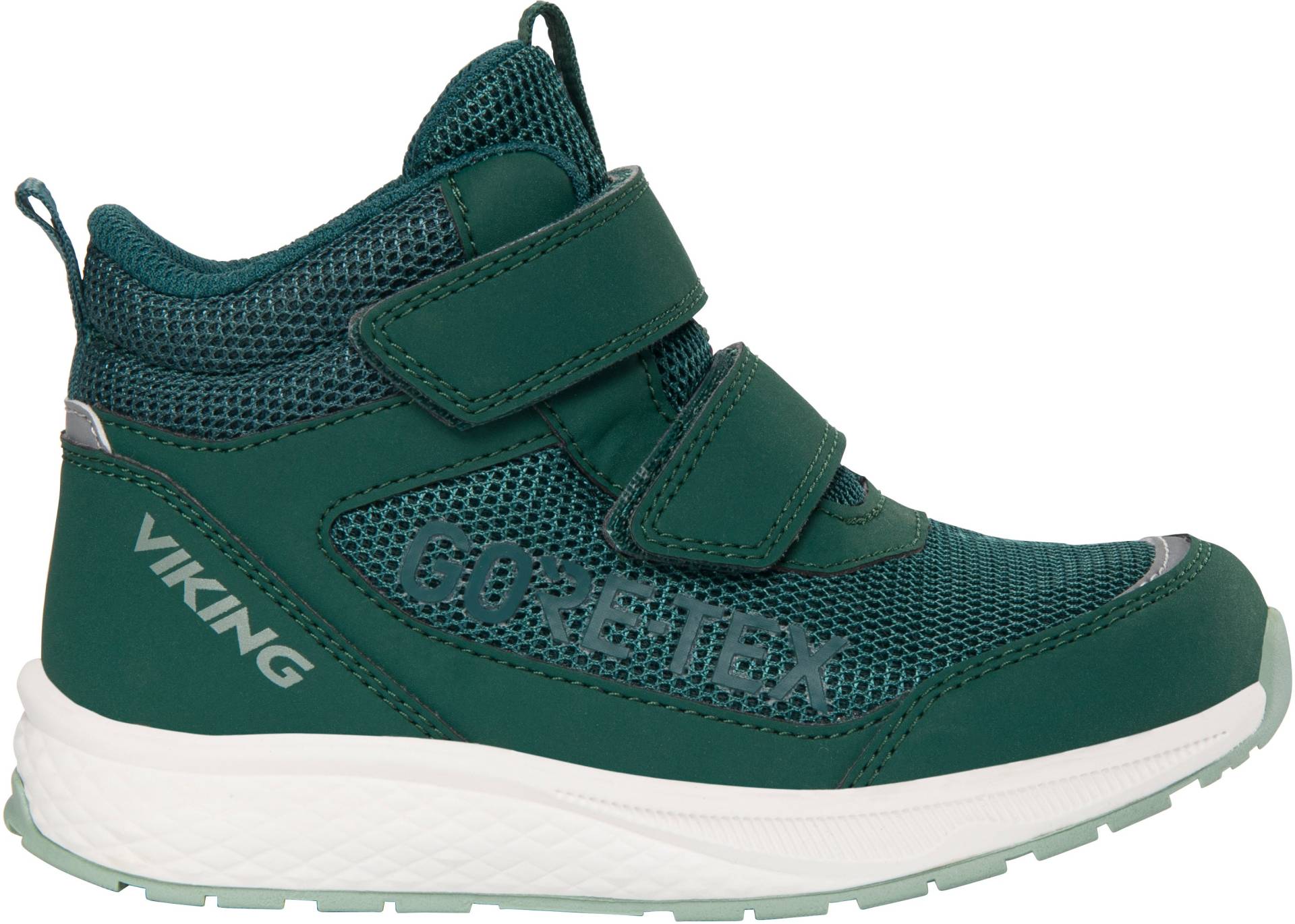 Viking Bouncy Mid 2V GTX Kinder Sneaker, Dark Green, 27, Kinderschuhe Viking Bouncy Mid 2V GTX Kinder Sneaker, Dark Green, 27, Kinderschuhe von Viking