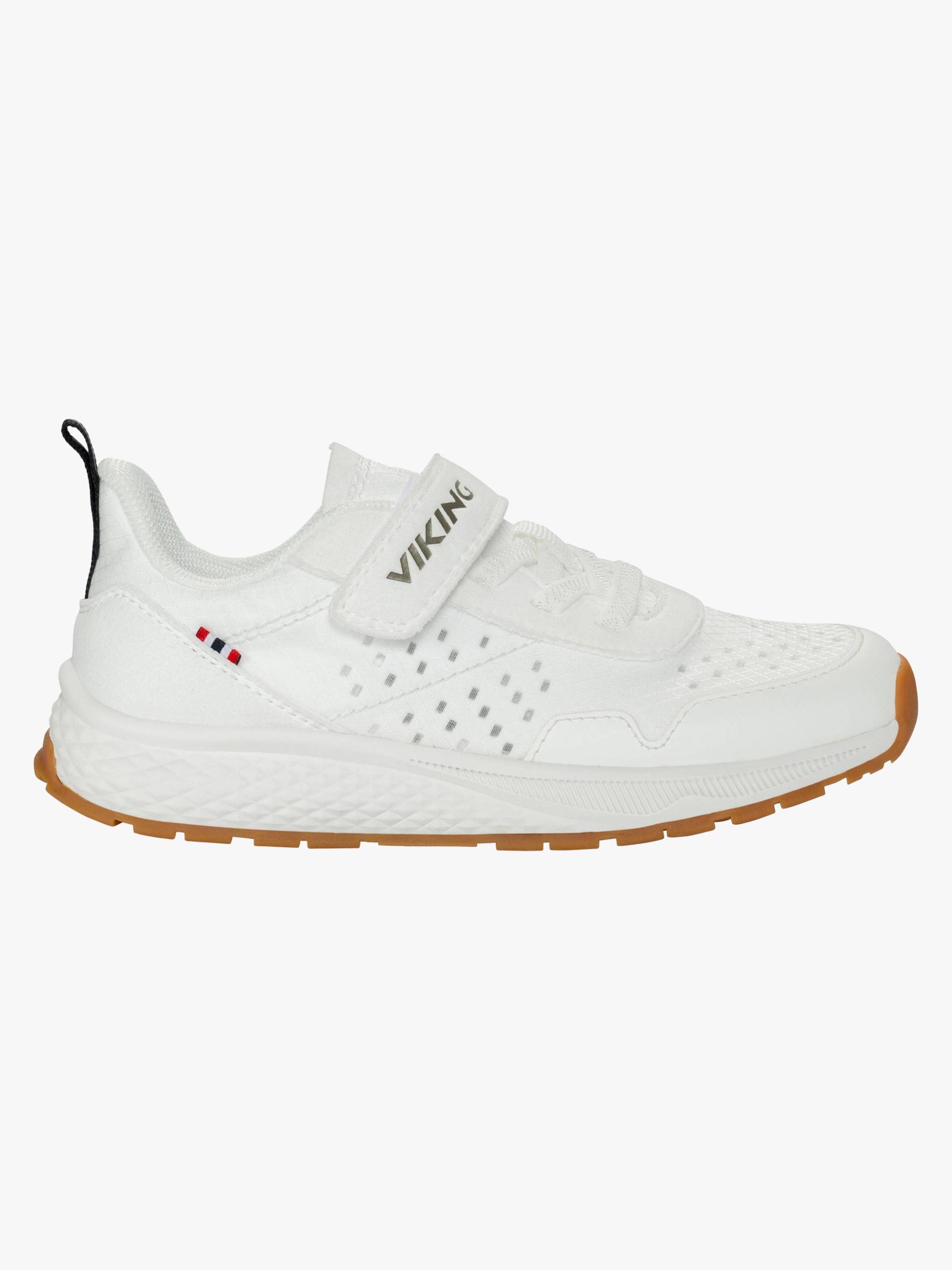 Viking Bouncy Sol 1V Kinder Sneaker, White, 36, Kinderschuhe von Viking