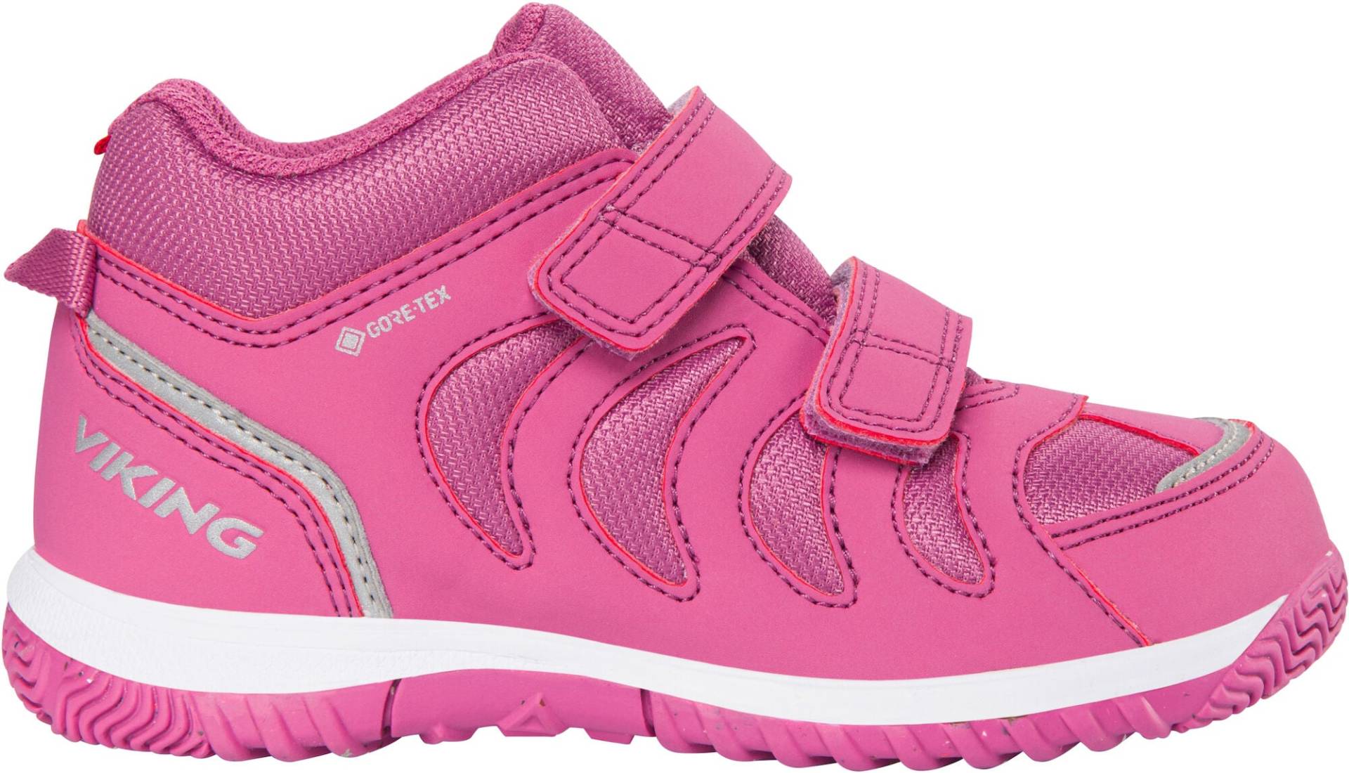 Viking Cascade 2V Mid GTX Kinder Sneaker, Plum, 29, Kinderschuhe von Viking