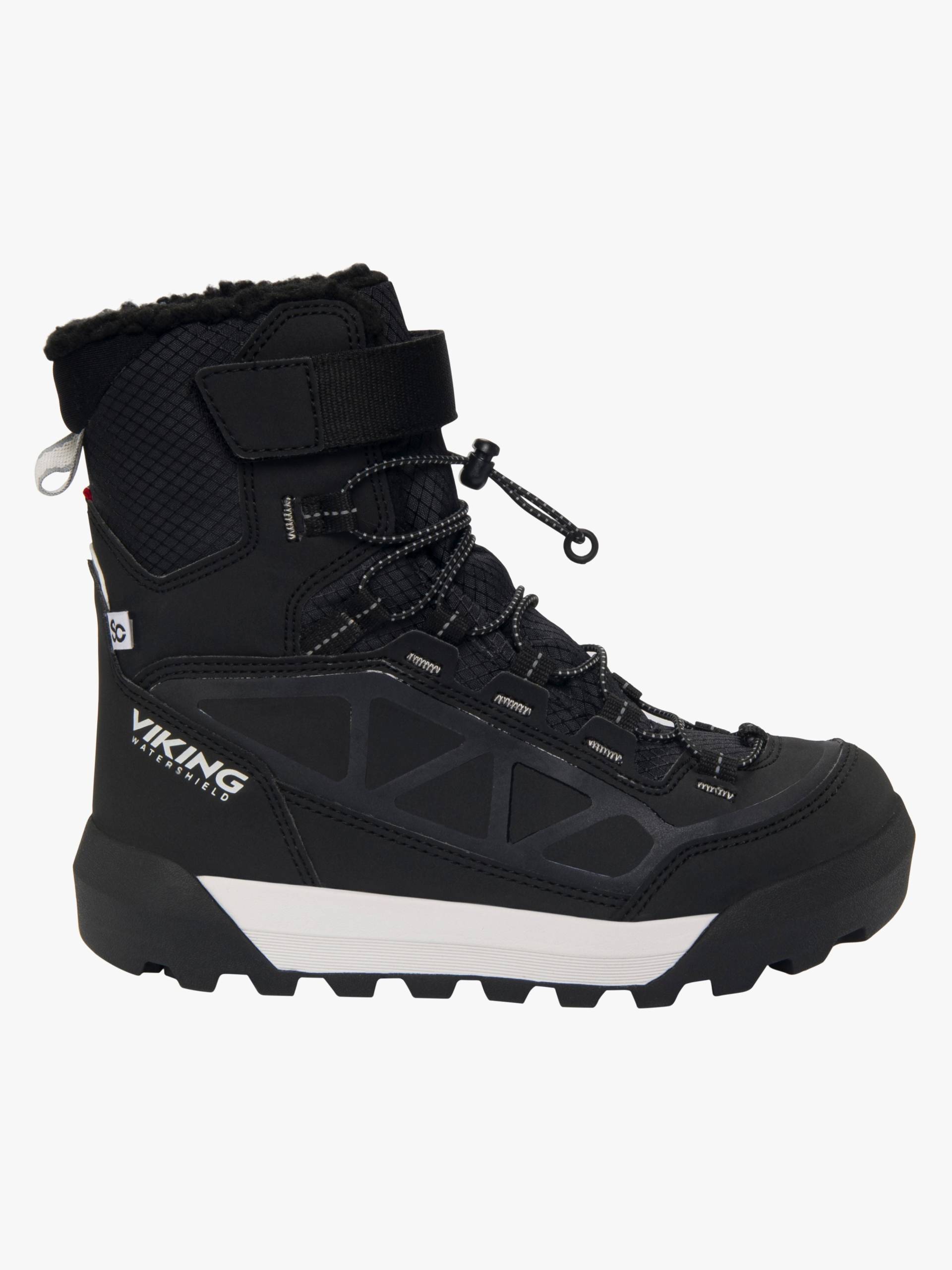 Viking Constrictor Warm SC WP SL Winterstiefel, Black, 30 von Viking