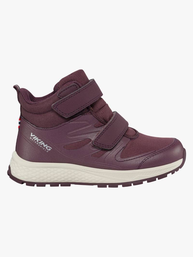 Viking Equip 2V Mid Wasserdichte Kinder Sneaker, Grape, 28, Kinderschuhe Viking Equip 2V Mid Wasserdichte Kinder Sneaker, Grape, 28, Kinderschuhe von Viking