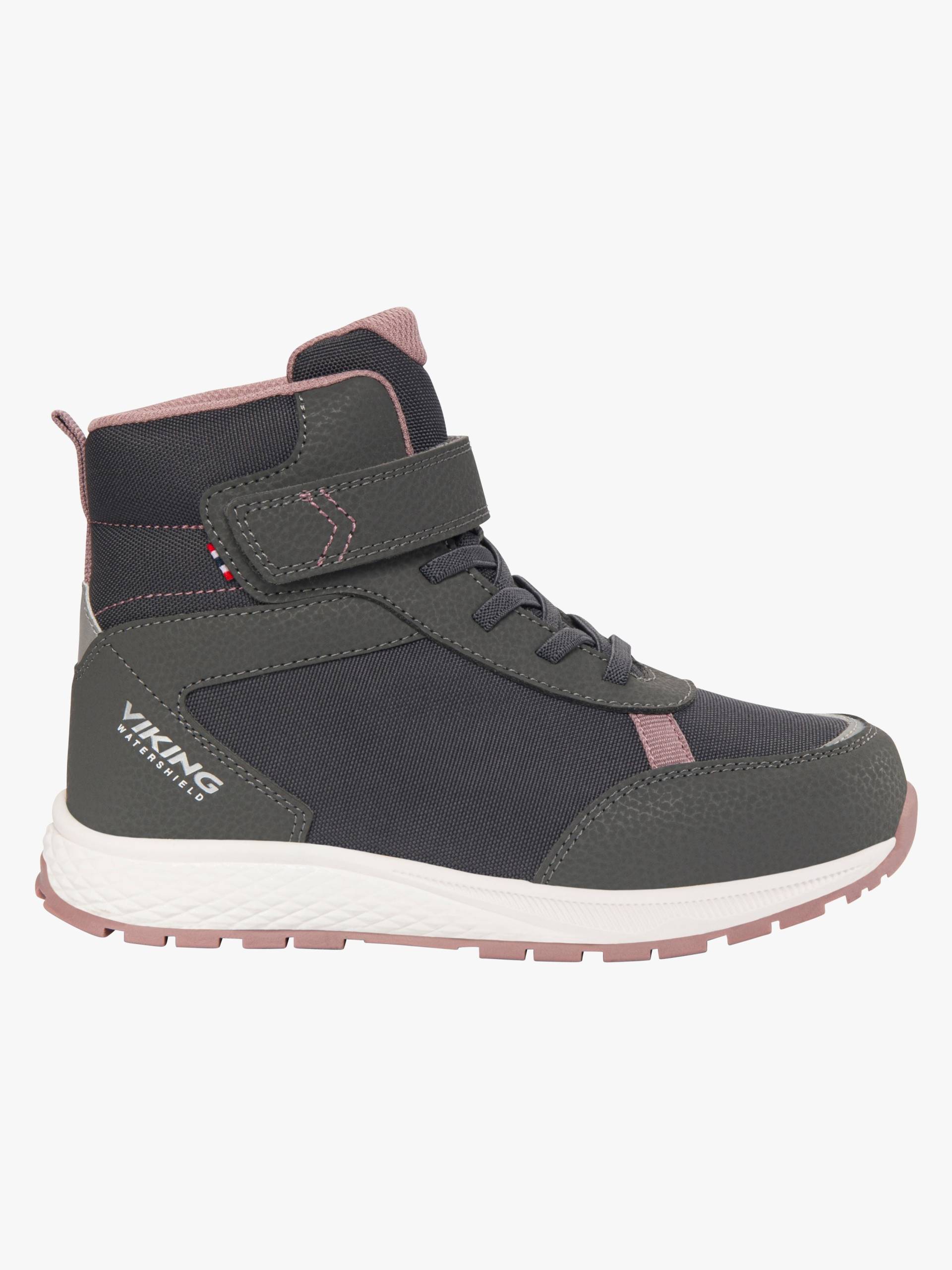 Viking Equip WP 1V Winterstiefel, Charcoal/Dusty Pink, 31 von Viking