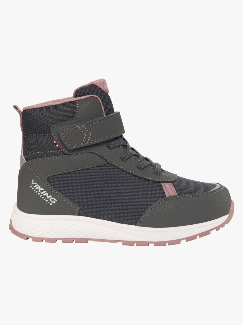 Viking Equip WP 1V Winterstiefel, Charcoal/Dusty Pink, 31 von Viking