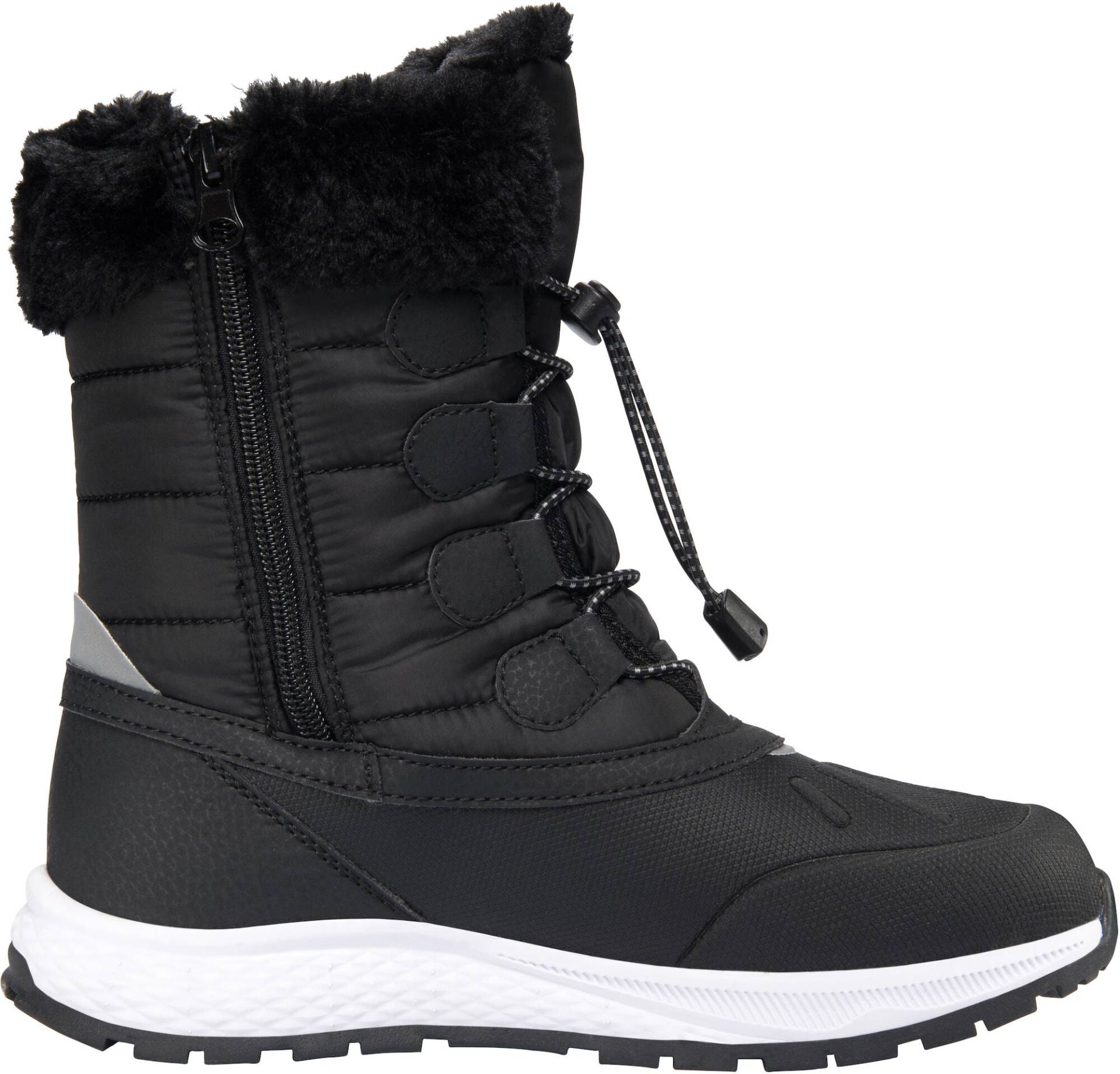 Viking Equip WP Zip Winterstiefel, Black/Granite, 35 von Viking