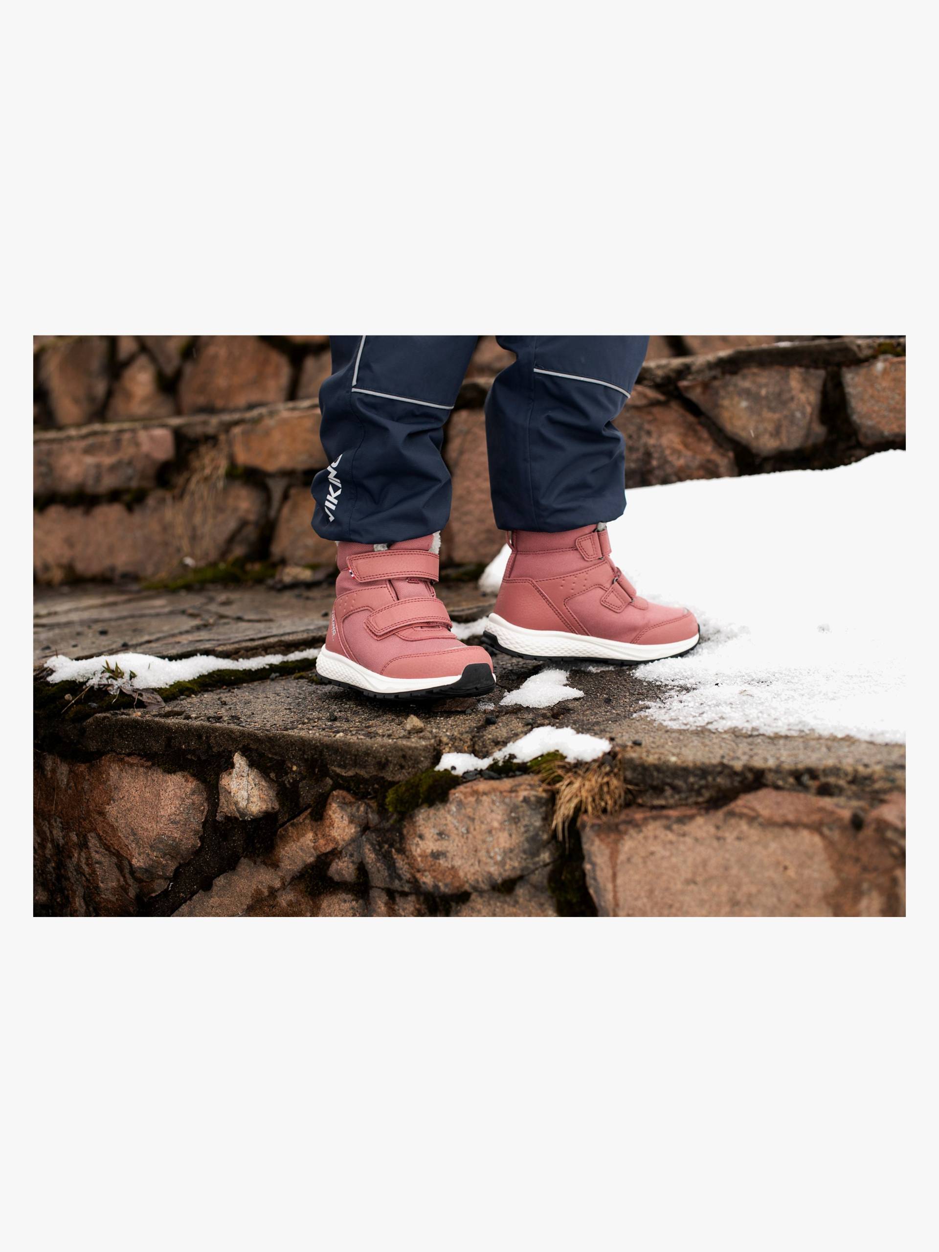 Viking Equip Warm WP 2V Winterstiefel, Rosa, 24 von Viking