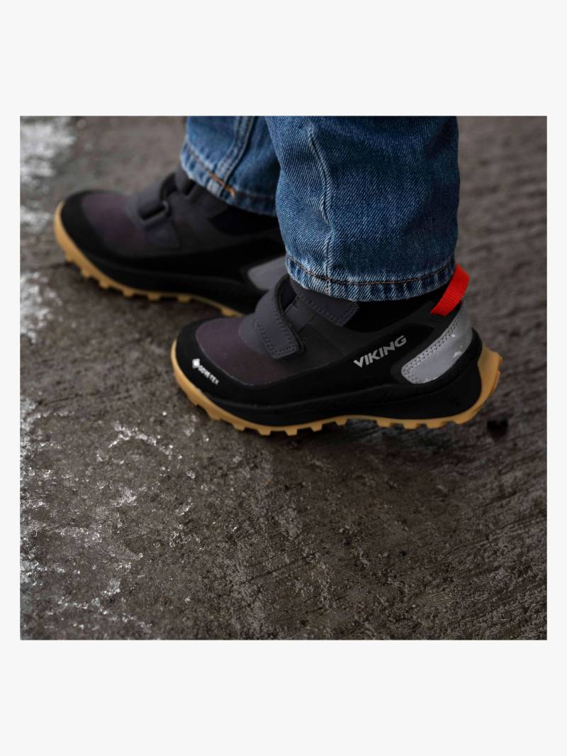 Viking Expower Mid GTX 2V Kinder Sneaker, Black, 25, Kinderschuhe Viking Expower Mid GTX 2V Kinder Sneaker, Black, 25, Kinderschuhe von Viking