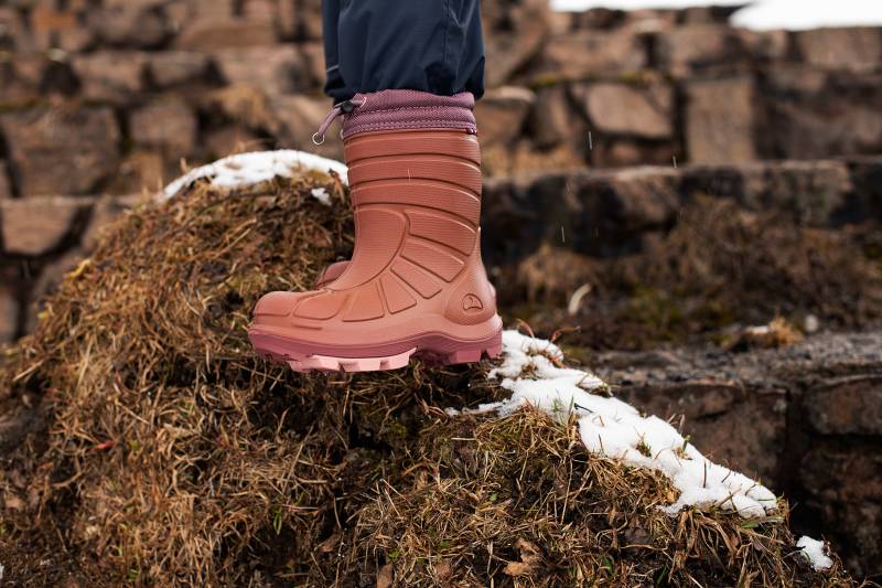 Viking Extreme  Gefüttert Gummistiefel, Pink/Dark Pink, 38, Kindergummistiefel, Kinderstiefel, Gummistiefel kinder, Kids von Viking
