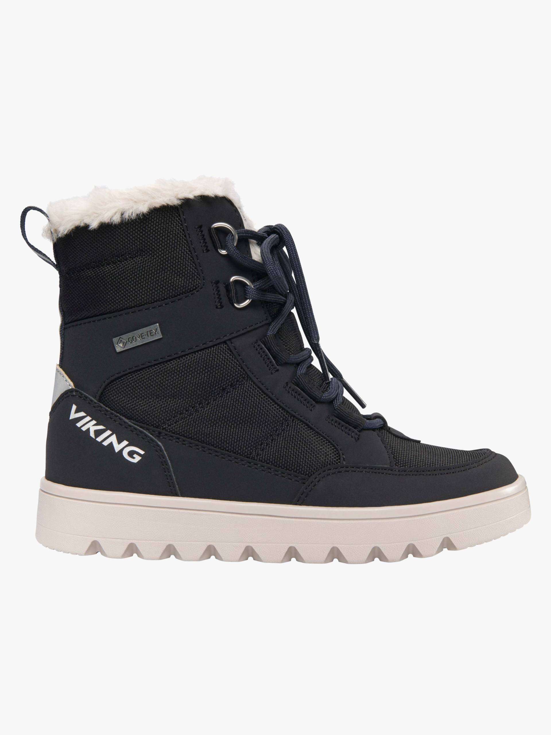 Viking Fleek Zip GTX Winterstiefel, Schwarz, 35 von Viking