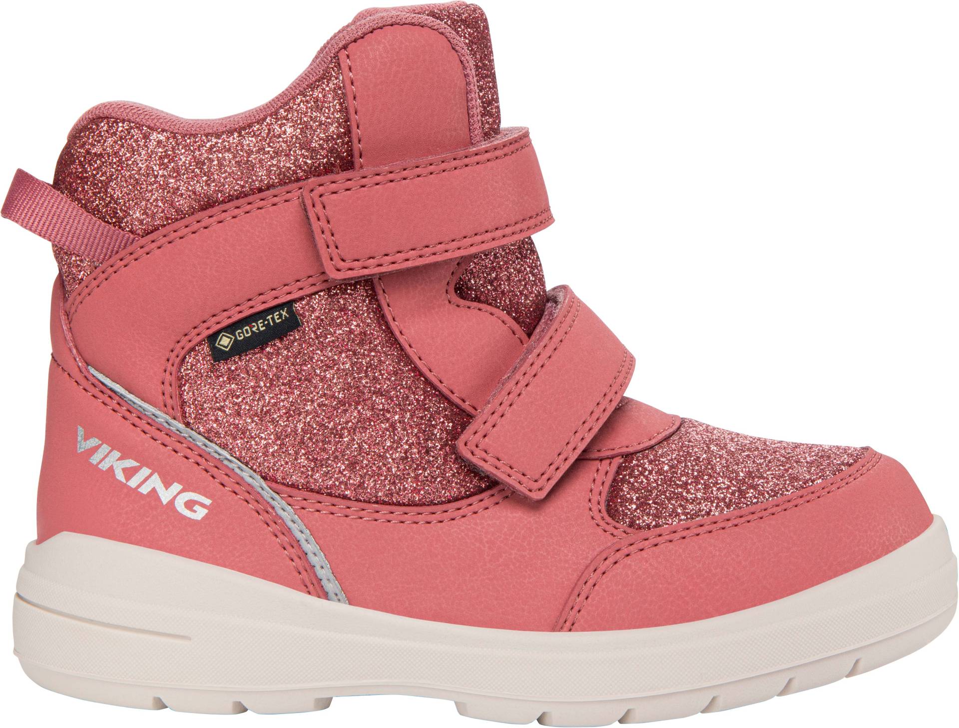 Viking Fun Glitter 2V GTX Winterstiefel, Rosa, 26 von Viking