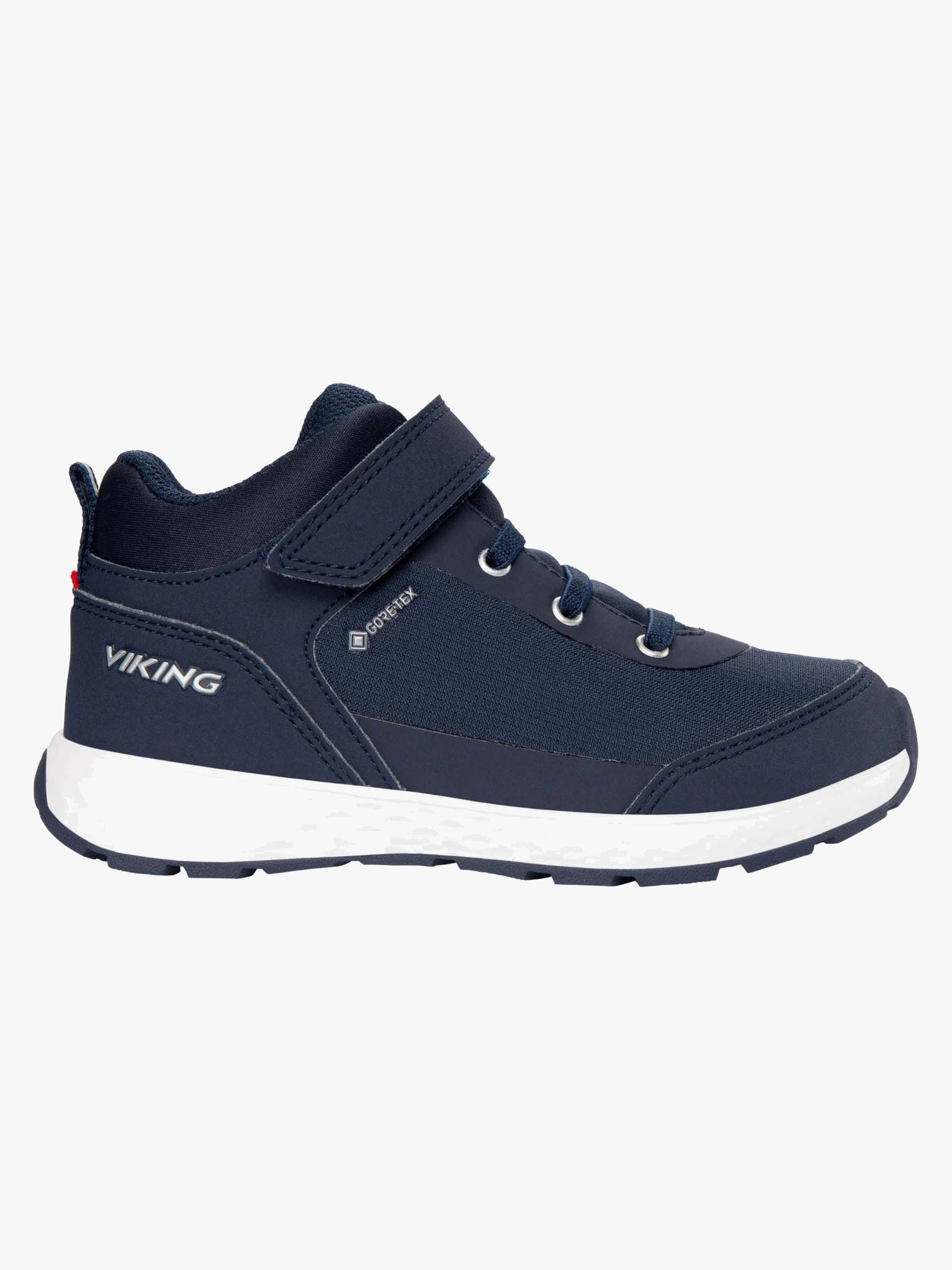 Viking Fun Mid GTX 1V Kinder Sneaker, Navy, 28, Kinderschuhe von Viking