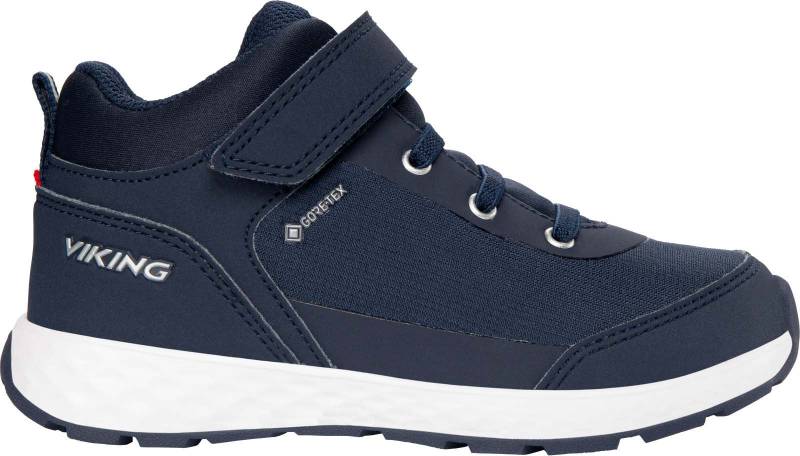 Viking Fun Mid GTX 1V Kinder Sneaker, Navy, 29, Kinderschuhe von Viking