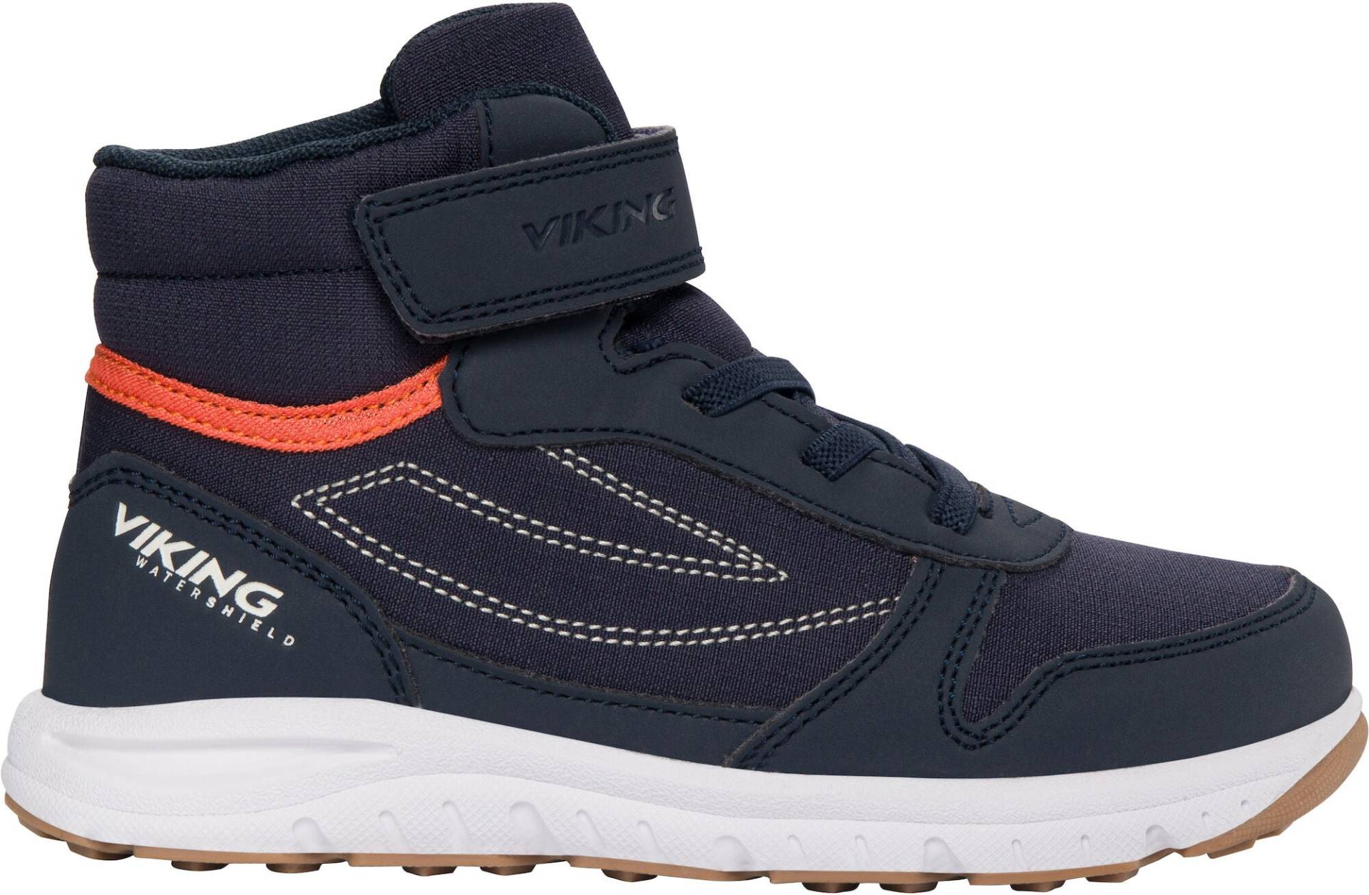 Viking Hovet Mid 1V WP Kinder Sneaker, Navy, 32, Kinderschuhe Viking Hovet Mid 1V WP Kinder Sneaker, Navy, 32, Kinderschuhe von Viking
