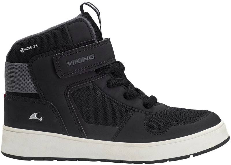 Viking Jack 1V Warm GTX Kinder Sneaker, Schwarz, 31, Kinderschuhe von Viking