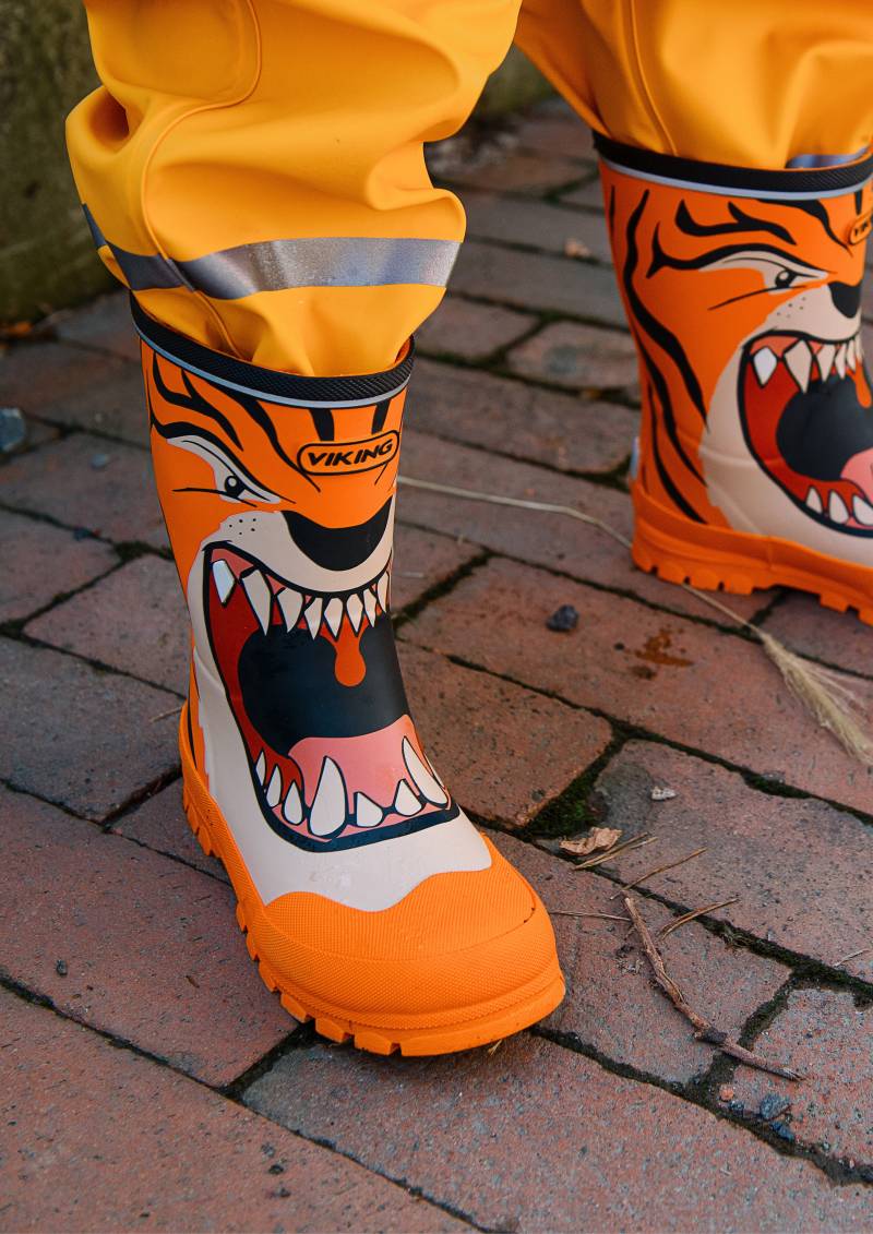 Viking Jolly Print Gummistiefel, Orange, 27, Kindergummistiefel, Kinderstiefel, Gummistiefel kinder, Kids Viking Jolly Print Gummistiefel, Orange, 27, Kindergummistiefel, Kinderstiefel, Gummistiefel kinder, Kids von Viking