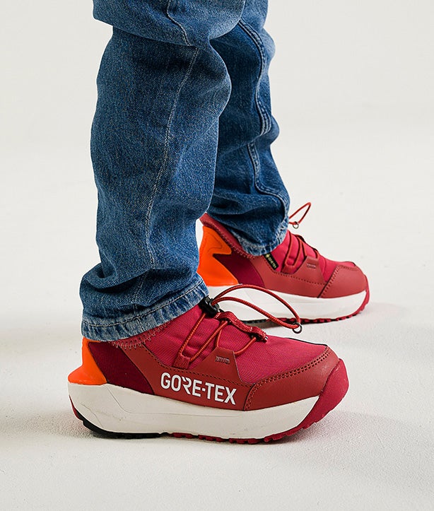 Viking QuickGo SL GTX Kinder Sneaker, Pink, 34, Kinderschuhe von Viking