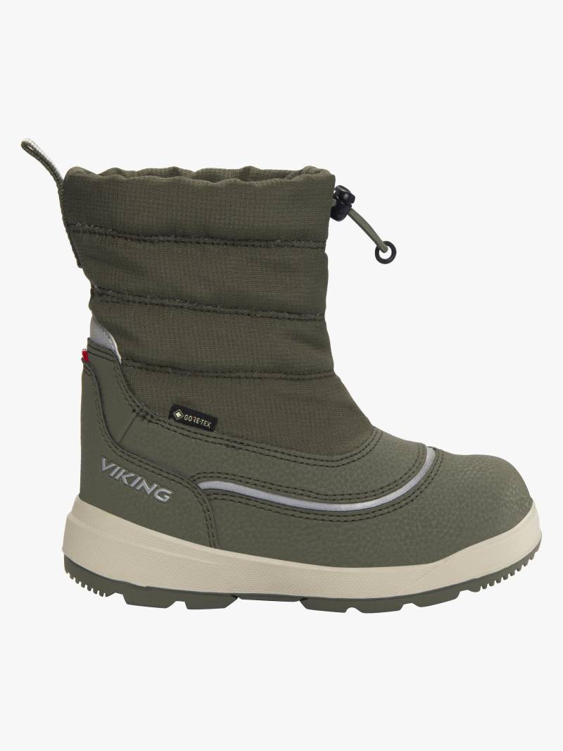Viking Toasty Pull-on GTX Winterstiefel, Olive, 32 von Viking