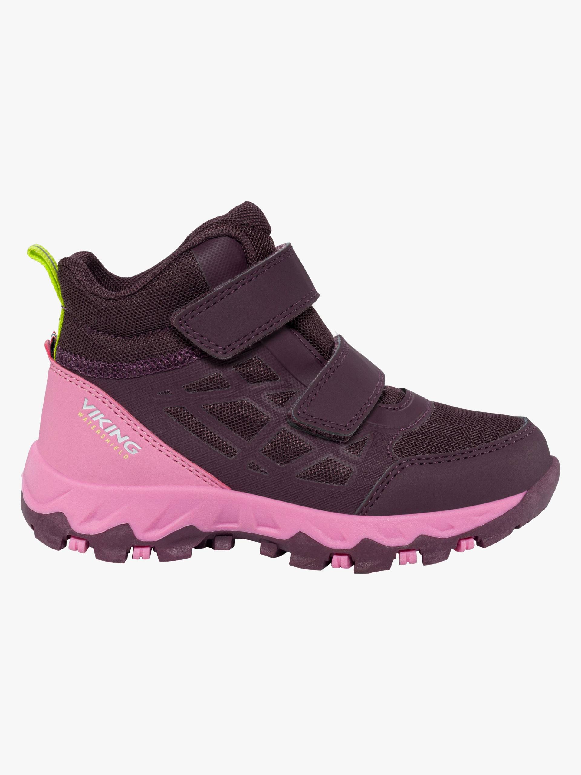 Viking Track 2V Mid Wasserdichte Kinder Sneaker, Plum/Multi, 29, Kinderschuhe Viking Track 2V Mid Wasserdichte Kinder Sneaker, Plum/Multi, 29, Kinderschuhe von Viking