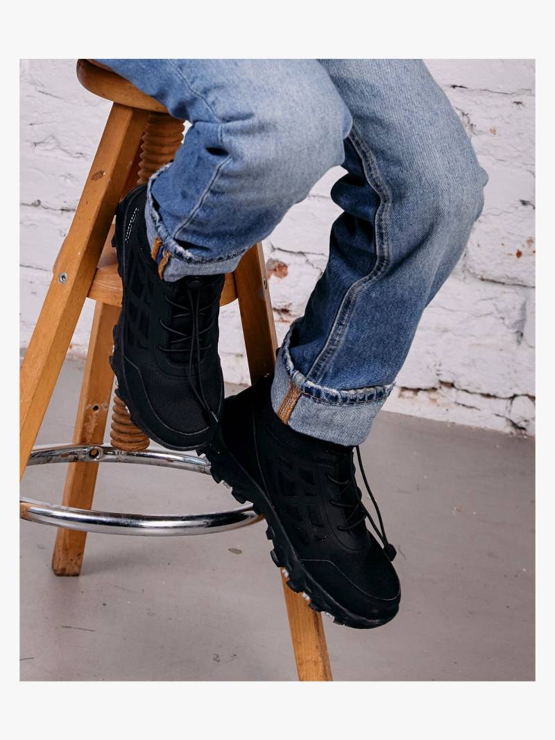 Viking Track Mid SL WP Kinder Sneaker, Black, 35, Kinderschuhe Viking Track Mid SL WP Kinder Sneaker, Black, 35, Kinderschuhe von Viking