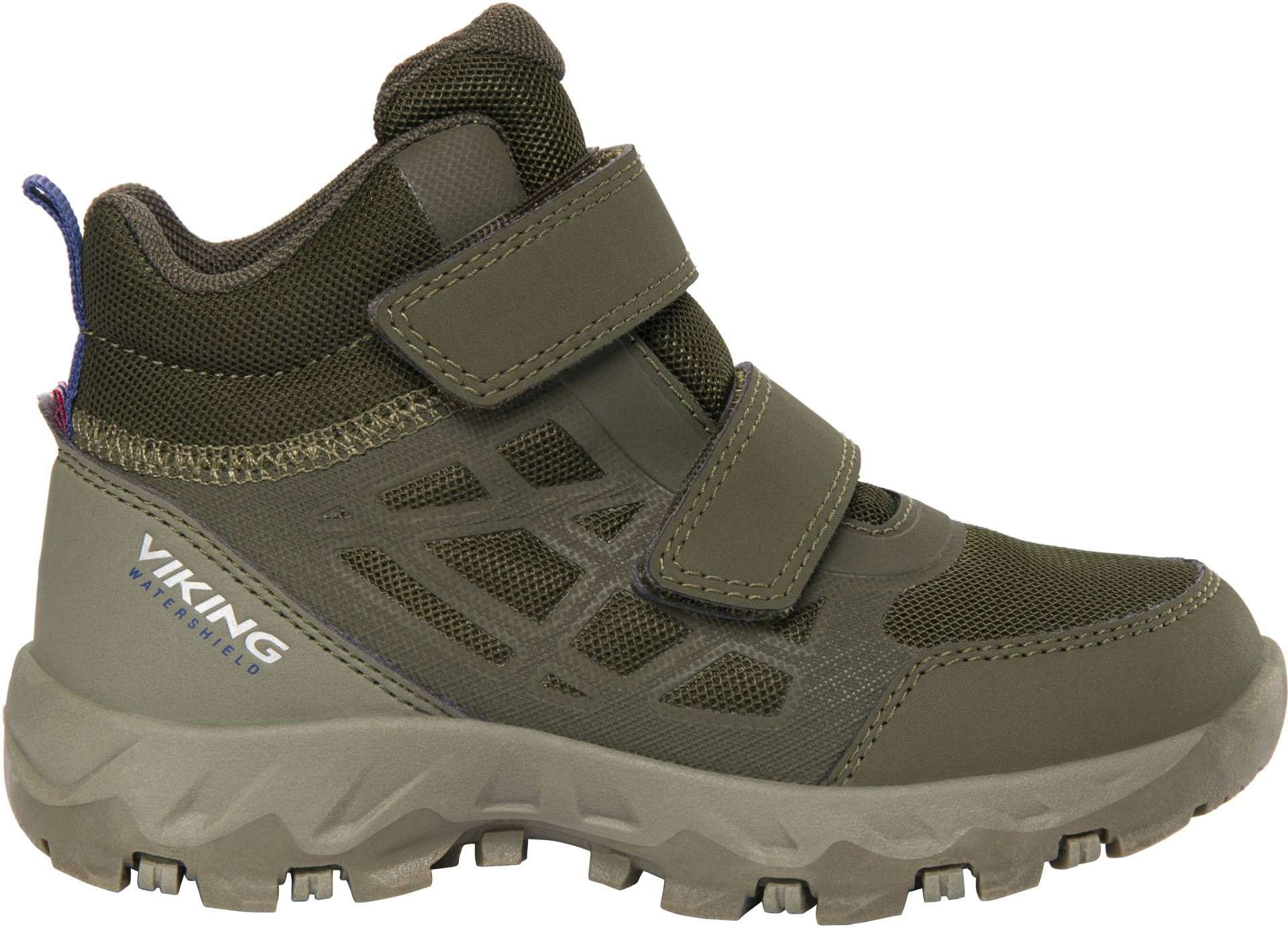 Viking Track Mid SL WP Kinder Sneaker, Olive, 27, Kinderschuhe Viking Track Mid SL WP Kinder Sneaker, Olive, 27, Kinderschuhe von Viking