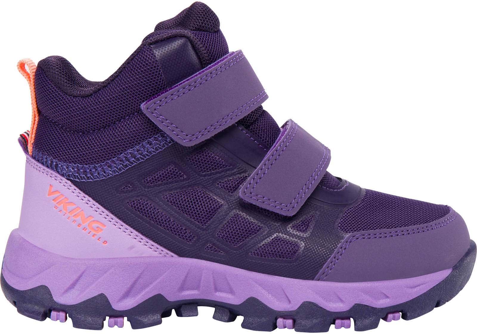 Viking Track Mid WP 2V Kinder Sneaker, Aubergine/Lilac, 28, Kinderschuhe Viking Track Mid WP 2V Kinder Sneaker, Aubergine/Lilac, 28, Kinderschuhe von Viking