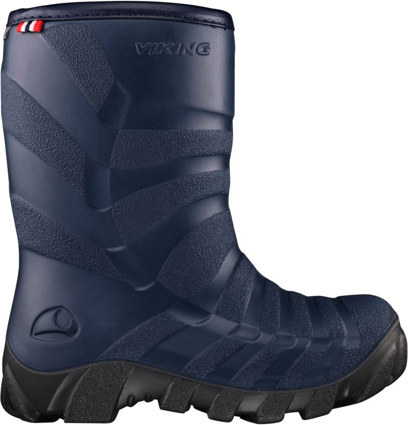 Viking Ultra Gefütterte Gummistiefel, Navy/Charcoal, 23, Kindergummistiefel, Kinderstiefel, Gummistiefel kinder, Kids - Bester im Test von Viking
