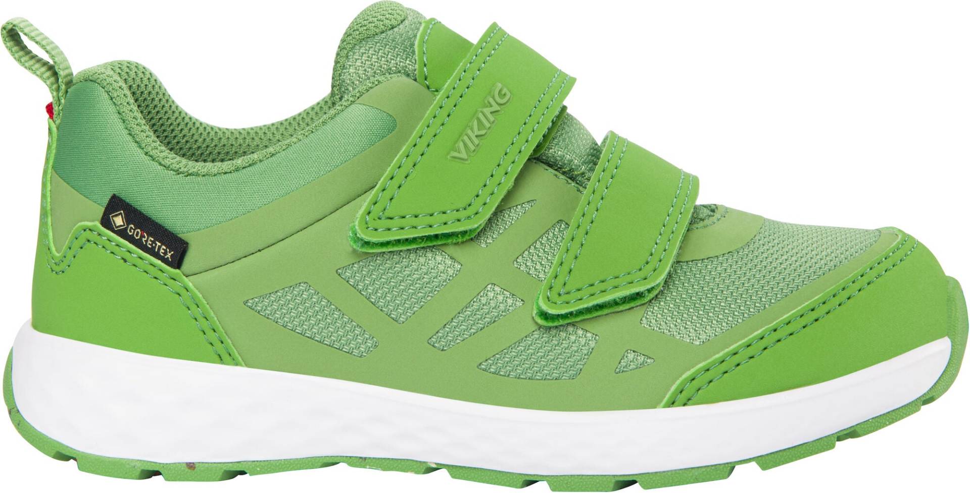 Viking Veme Reflex 2V GTX Kinder Sneaker, Green, 24, Kinderschuhe von Viking